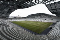 Le stade Jean Bouin, à Paris, inauguré le 30 août 2013.