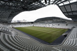 Le stade Jean Bouin, à Paris, inauguré le 30 août 2013.