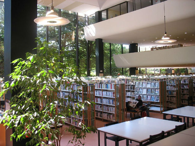Bibliothèque municipale Toussaint d'Angers ©Ascona49 CC BY 3.0