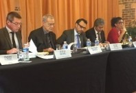 Jérôme Michel, Jean-Louis Bianco, Samuel Dyens, Jean-Laurent N Guyen Khac et Séverine de Sousa, 
Assemblée de l'ANDGCDG Rouen 7 ocotbre 2016