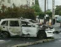voiture brulee viry chatillon