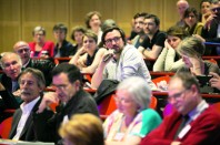 Les premières conférences régionales, comme ici à Angers, ont au moins eu le mérite de faire se rencontrer tous les acteurs locaux de l'ESS.