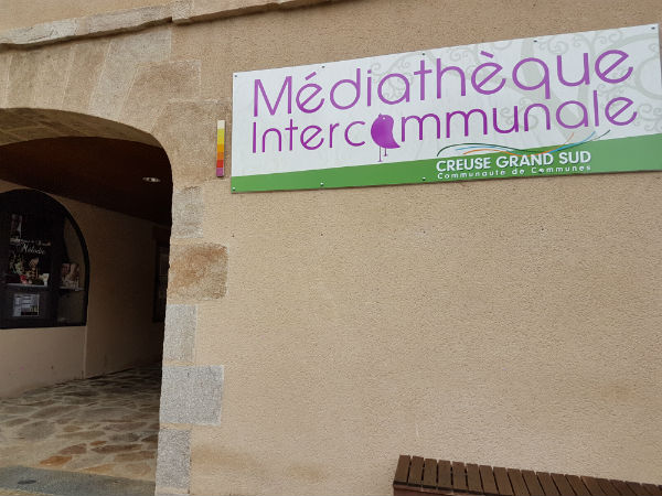 Bibliothèque intercommunale de la communauté de communes de Felletin-Aubusson (Creuse-Grand Sud), ©hg CC BY 2.0