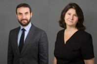 Raphaël Léonetti et Michèle Raunet