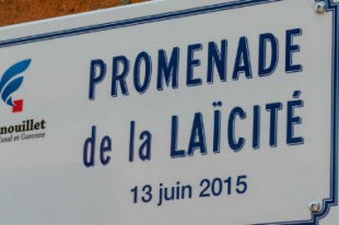 Médiathèque Wolinski, promenade de la laïcité, Fenouillet (Haute-Garonne)