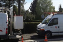 Il a fallu plusieurs allers-retours entre l’usine, la sté Delaire et la commune pour installer le li-fi pour installer le li-fi