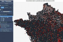 Copie d'écran du projet Data-pesticides