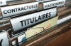 Dossier fonctionnaires et agents publics de l'administration. Salaire des titulaires, contractuels et vacataires