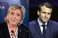 LePen-Macron-montage