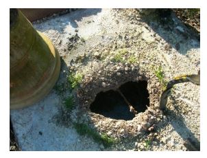 Concerne en moyenne 1 installation sur 4. Avis non conforme du SPANC en raison d&rsquo;un couvercle non s&eacute;curis&eacute; et un risque de chute av&eacute;r&eacute;.