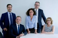 Stéphane Pintre, Jean-Charles Manrique, Emmannuelle Dussart, Pascal Fortoul, Claude Soret-Virolles