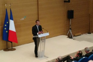 Emmanuel Macron à la Conférence nationale des territoires, en juillet dernier.