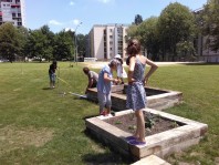 Un jardin mobile intergénérationnel dans le quartier de