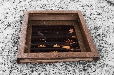 Un collecteur d'eaux pluviales