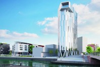 Réconcilier grande hauteur et développement durable, c’est ce que promettent les nouvelles tours (ici, Elithis Danube, à Strasbourg).