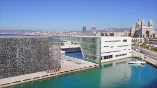Le  Mucem et la Villa Méditerranée