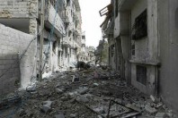 Syrie destruction Homs guerre