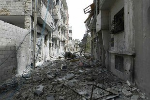 Syrie destruction Homs guerre