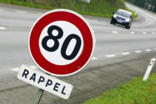 limitation vitesse panneau 80