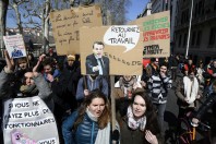 Manifestation des fonctionnaires à Lyon jeudi 22 mars 2018