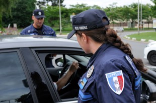 Controle d'un véhicule.