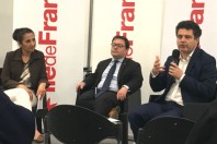 Farida Adlani, Pierre Deniziot et Vincent Roger ont présenté les actions de l'Ile-de-France en matière d'accessibilité au salon Autonomic le 13 juin.