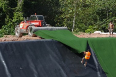 ADEME Guyane - nouveau casier stockage SLM