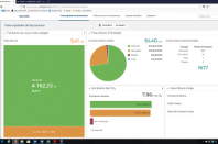 Visualisation globale de la facture par énergie; à noter, Montpellier n'utilise pas Energisme pour sa consommation en eau