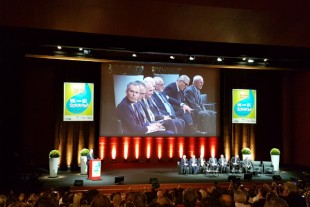 François de Rugy face aux 7 présidents des comités de bassin.