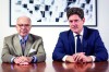 Bernard Cazeneuve et Vincent Brenot au cabinet  AUGUST DEBOUZY