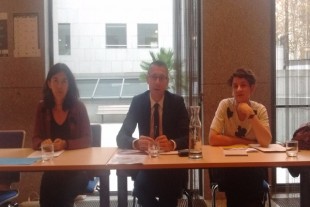 Les membres de l'Association nationale des DRH des grandes collectivités, vendredi 23 novembre.