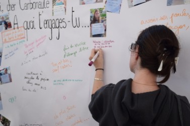 Photo 1 - Jeu de plein air « L’aventure des carbonautes » © ALOEN