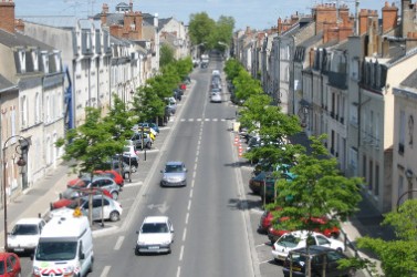 3 - vue aérienne du boulevard de Châteaudun