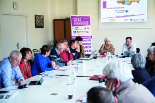 Les membres du groupement d’intérêt public Gers solidaire, réunis lors de leur assemblée générale consultative le 11 mars 2019.