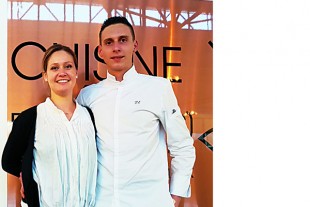 Elodie Ouchelli et Thibaud  Etienne, lauréats du concours des chefs de Saint-Vit.