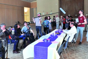 tournage de "un jour tu vieilliras"