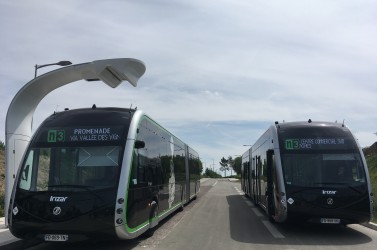 Inauguration du réseau de BHNS à Amiens
