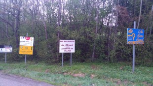 Preenseignes publicitaires