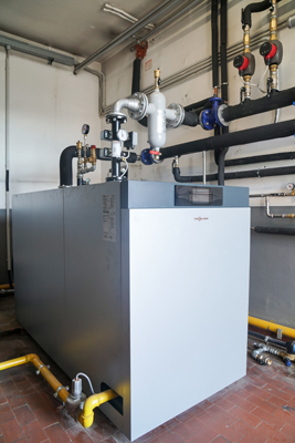 Chaudière gaz, immeuble collectif