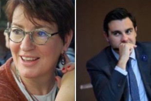 Marietta Karamanli et Benoît Simian