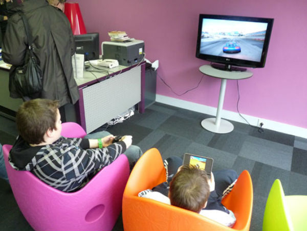 Jeux vidéo à la médiatheque de Condé-sur-Noireau (Calvados)