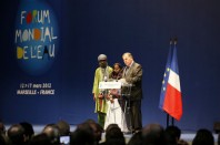 Ouverture du 6e Forum mondial de l'eau par Loïc Fauchon, président du Conseil mondial de l'eau.