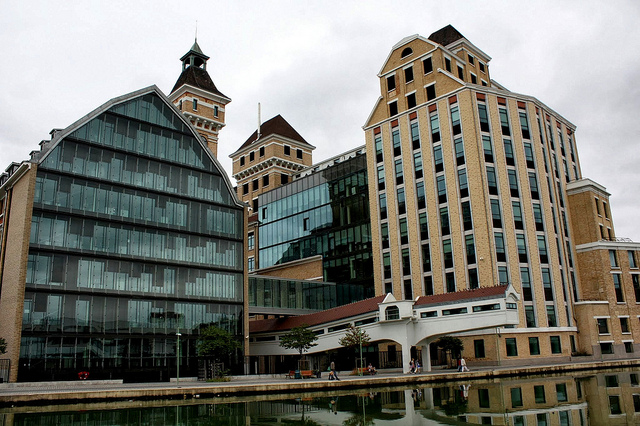 Les Grands moulins à Pantin, rénové par BNP