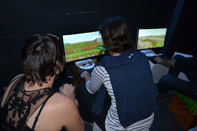 Bibliothèque des Champs libres, à Rennes, Nuit des 4 jeudis, septembre 2013, CC BY NC ND 2.0