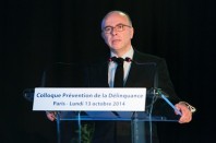 Le ministre de l'Intérieur Bernard Cazeneuve a ouvert les débats d'un colloque consacré à la prévention de la délinquance, lundi 13 octobre.