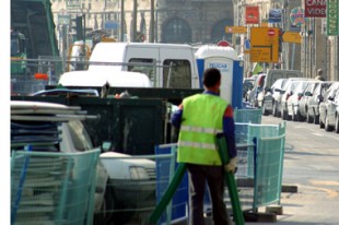 Chantier en ville