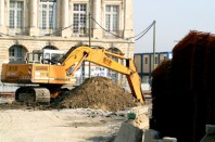 Chantier en ville