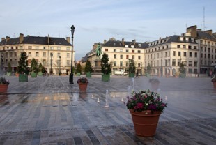 La place du Martroi, à Orléans.