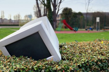 Symbole déchets informatiques