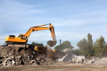 Chantier de démolition